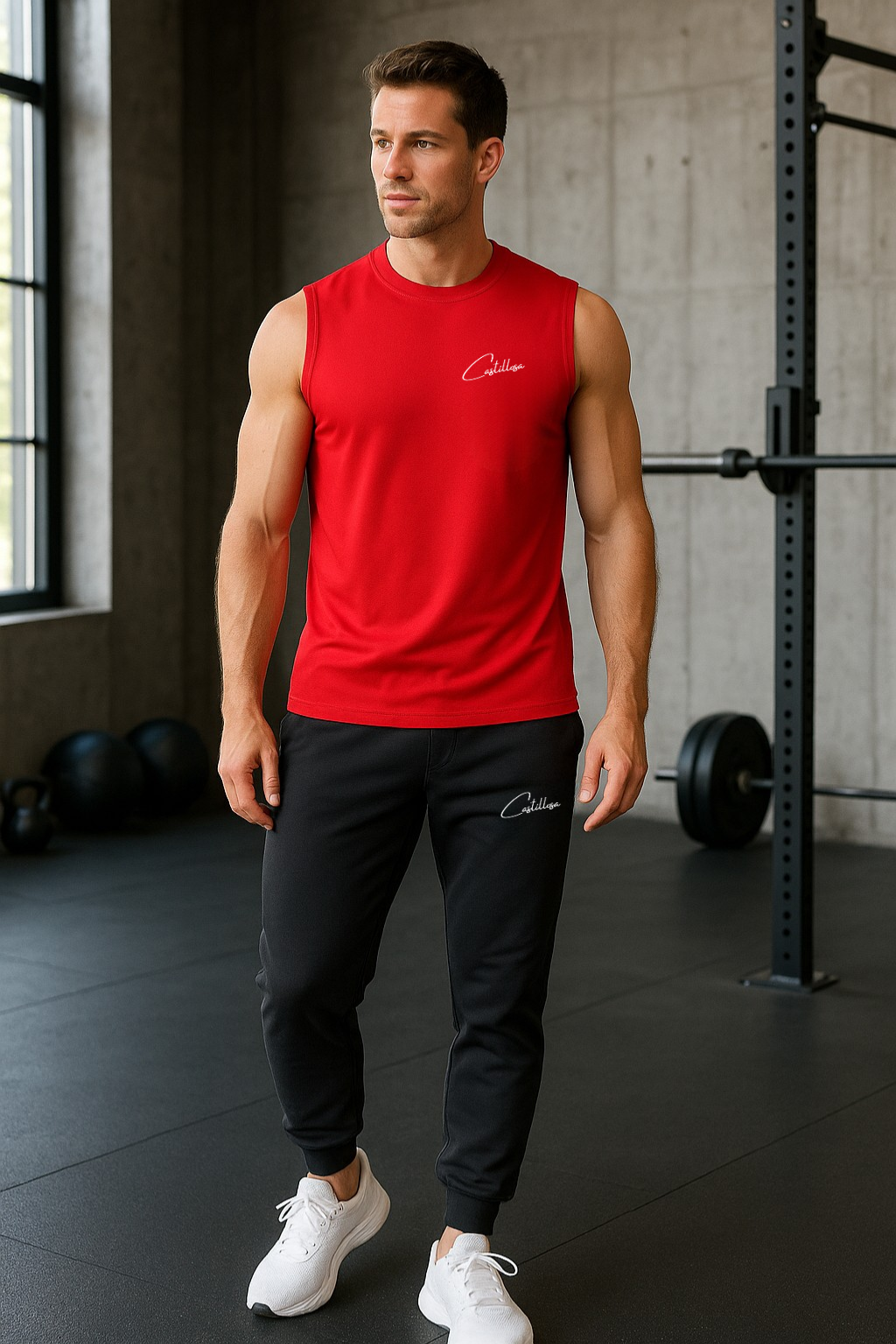 Sleeveless Competitor Tee true red