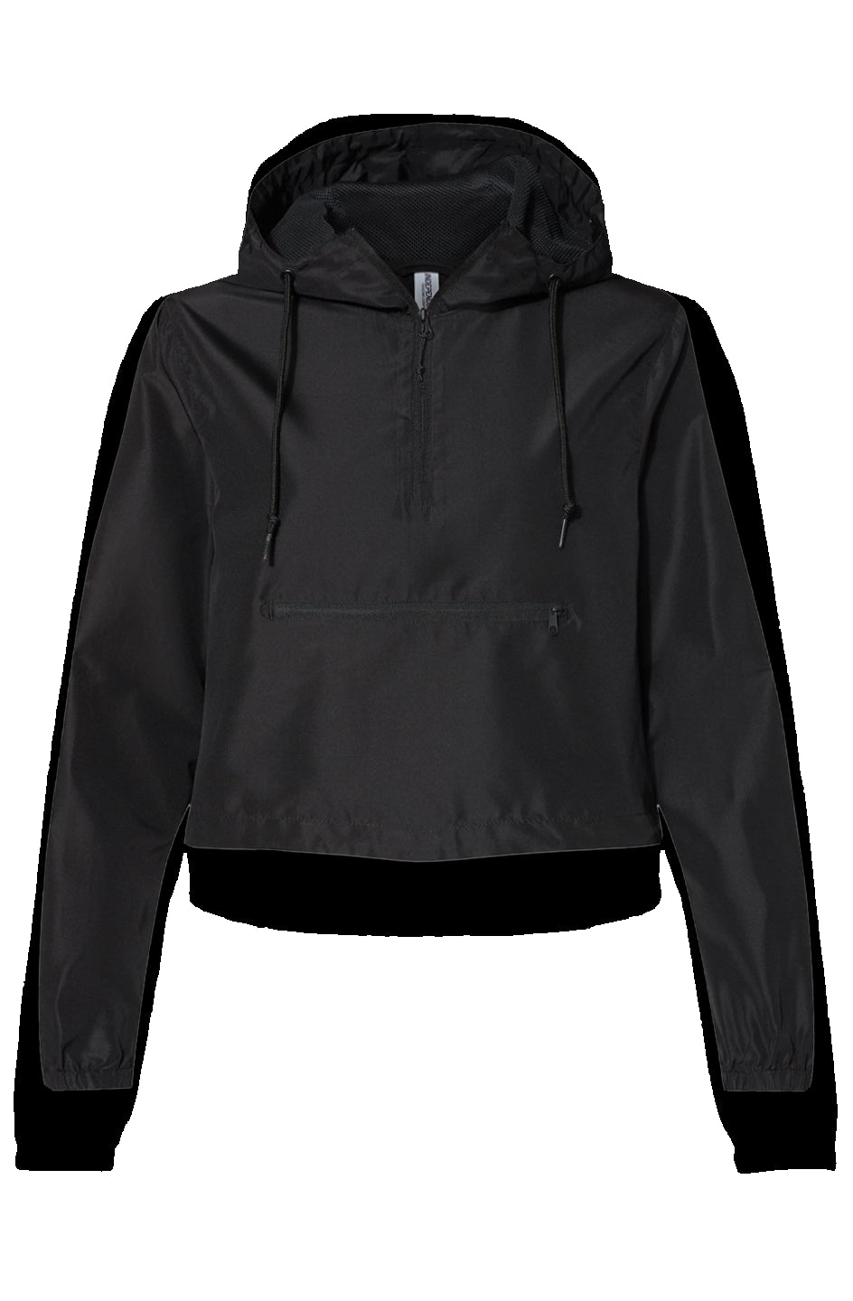 Lightweight Pullover Crop Windbreaker