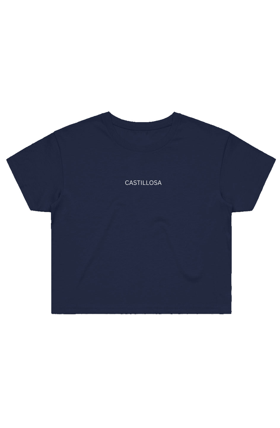 CASTILLOSA EMBROIDERY LOGO Crop Tee
