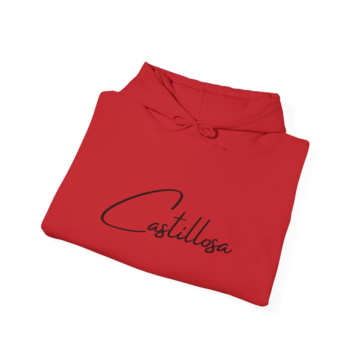 Sudadera con capucha roja