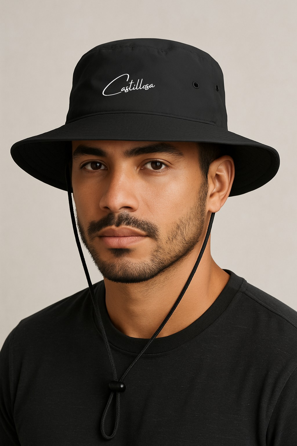 Sombrero de pescador de ala ancha de nailon