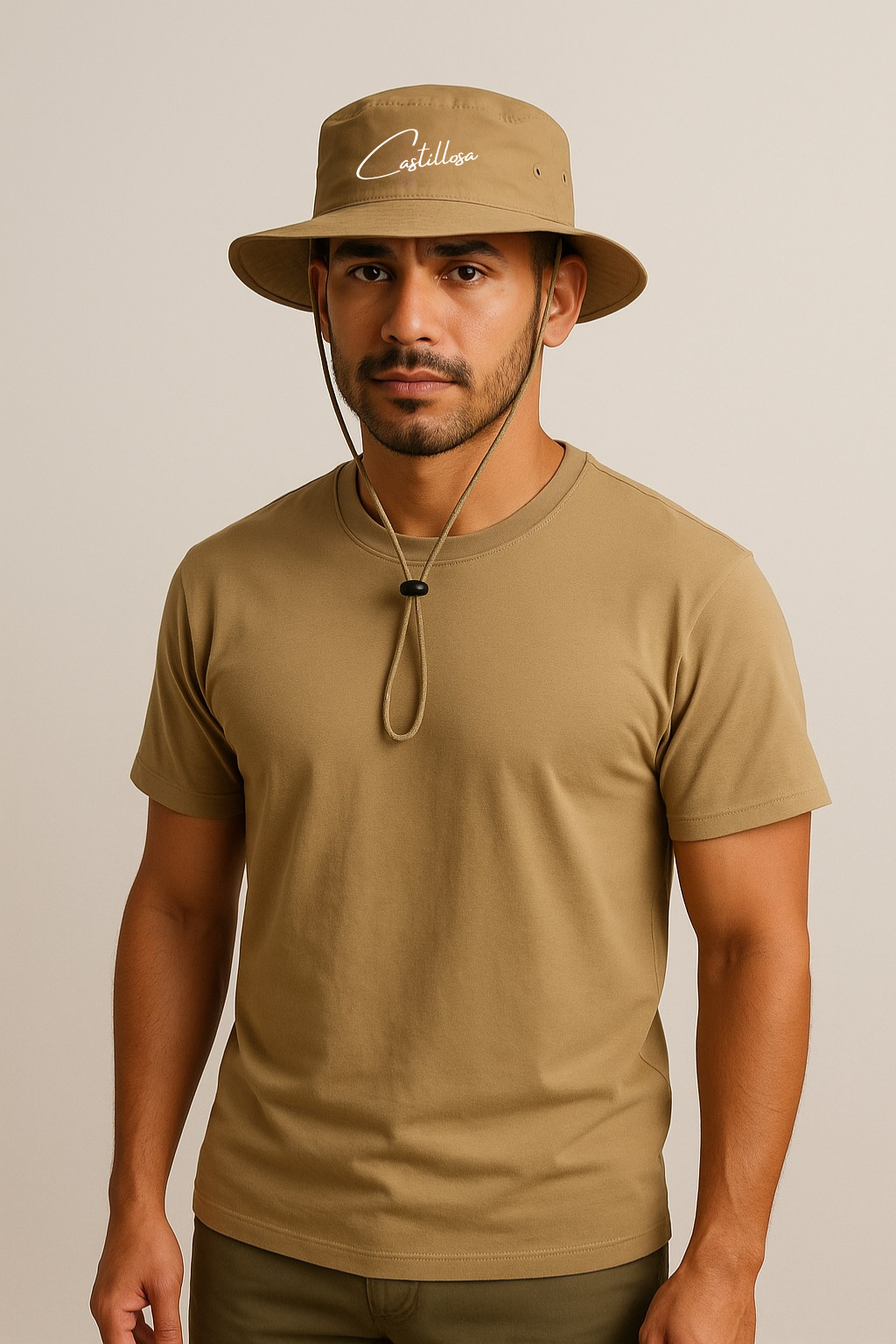 Sombrero de pescador de ala ancha de nailon