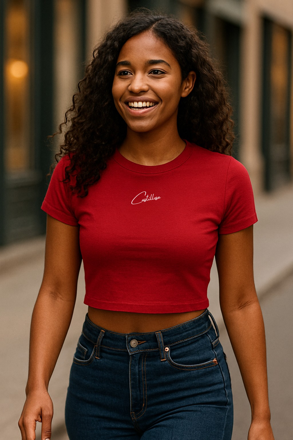 Castillosa Micro Rib Baby Tee