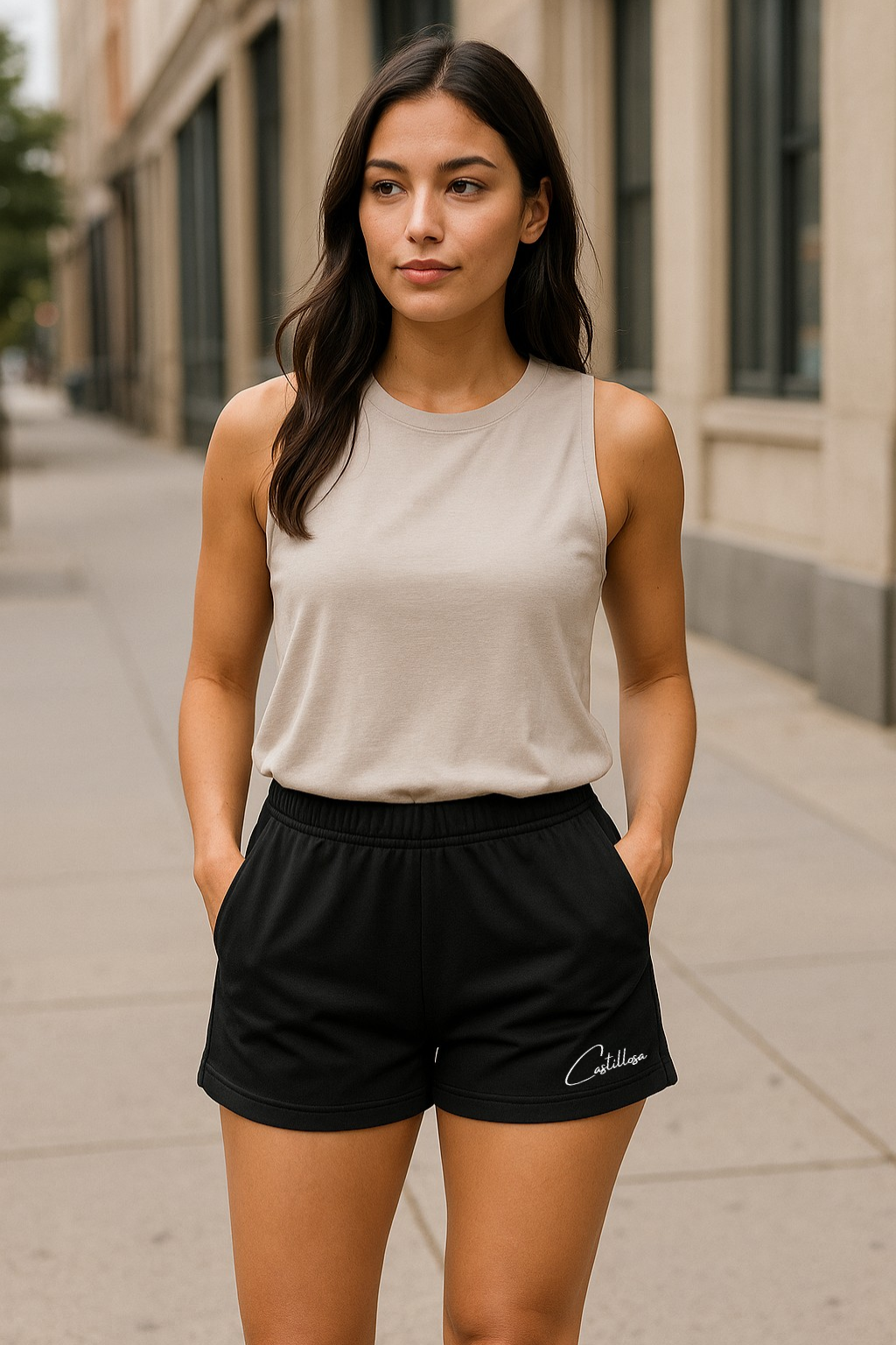 Womens Relax Track Shorts