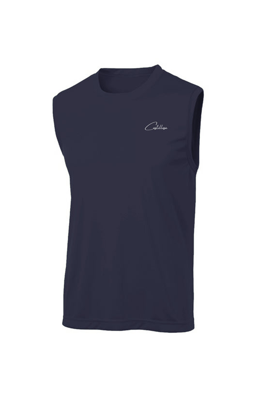 Sleeveless Competitor Tee  true navy
