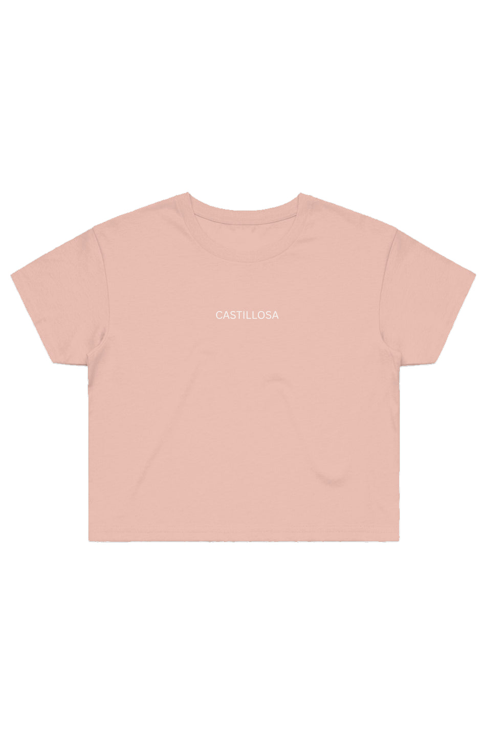 CASTILLOSA EMBROIDERY LOGO Crop Tee