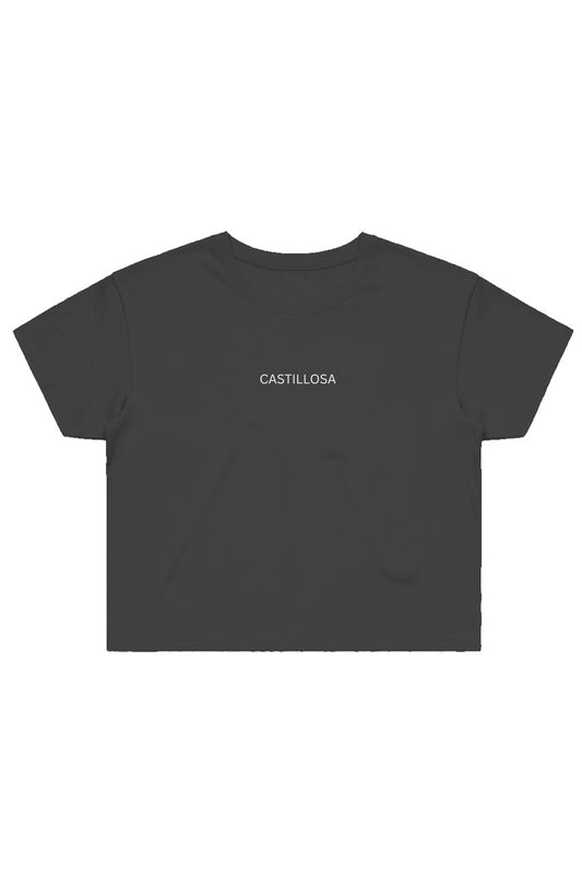 CASTILLOSA EMBROIDERY LOGO Crop Tee
