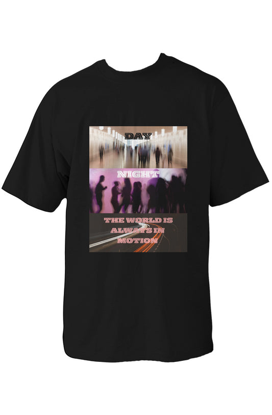 World Motion Oversized Heavyweight T Shirt