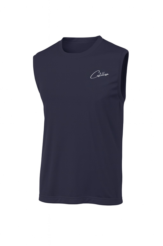 Sleeveless Competitor Tee  true navy